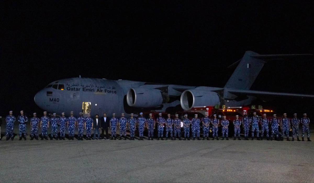 Qatari International Search and Rescue Group Arrives in Venezuela to Support Those Affected 